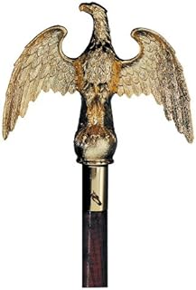 Eagle Style #7A Indoor Parade Color Guard Flagpole Ornament Plated Zinc-Aluminum Alloy 7
