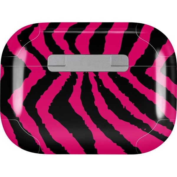 Skinit Decal Audio Skin Compatible with Apple AirPods Pro (2rd Gen, 2022) - Skinit Originally Designed Retro Zebra Design