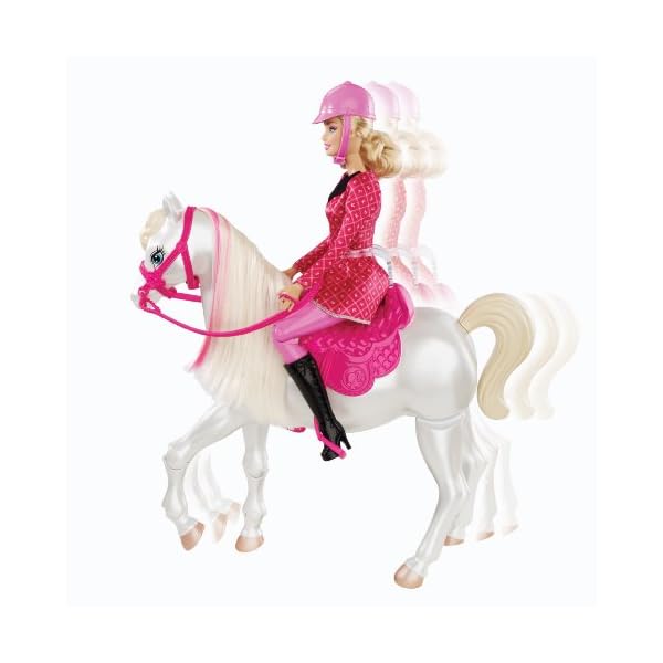 Mattel Barbie Y1174 Barbie RC Train and Ride Horse – Bild 8
