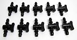 Lot of 10 3/8 13 MM ON/OFF VALVE SHUT OFF INLINE HHO DRY CELL HYDROGEN GENERATOR FUEL GAS
