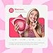 Metronic Poly Mailers 10x13 Inch 50pc Shipping Bags for Clothes,Strong Adhensive Shipping Envelopes for Small Business,Waterproof Mailers Poly Bags for Shipping,Packaging Mailing Bags Pink Heart