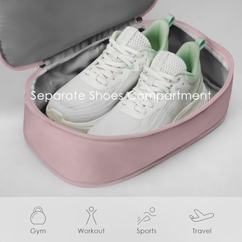 Image of Uselike Gym Backpack for Women Men, Lightweight Gym Bag with Shoe Compartment, Waterproof Workout Backpack with Wet Pocket