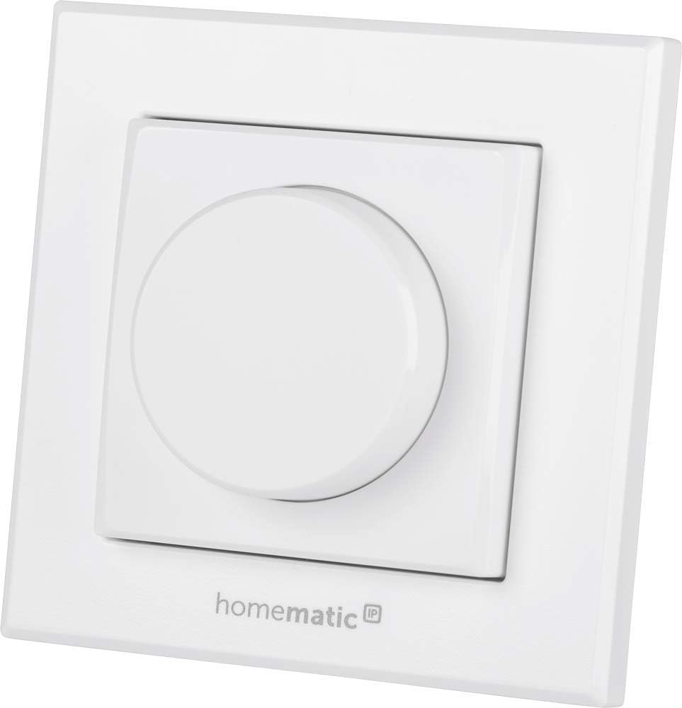 Smart Home Rotary Switch for Dimming Homematic IP Dimming Actuators, Accessory for Your Homematic IP Smart Home, Universal, Wireless, 154888A0