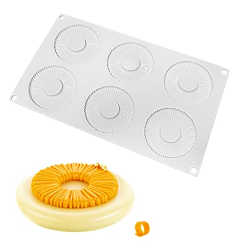 Mostsom Silicone Baking Mold, Kitchen Donut Pan for Non-Stick Doughnuts, BPA Free, Donut Molds