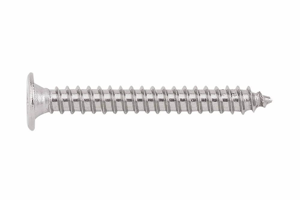 INDEX Fixing Systems CP A2 - Pack de 500 tornillos rosca chapa con cabeza extraplana y huella Phillips (inoxidables A2, 4,2 x 32 mm)