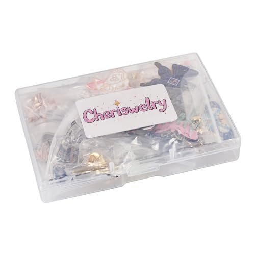 Image of Cheriswelry 16Pcs Butterfly Theme Enamel Pins Set Enamel Butterfly Lapel Pins Insect Animal Brooch Pins 14-30mm for Clothes Jacket Bags Backpack Hats Decoration