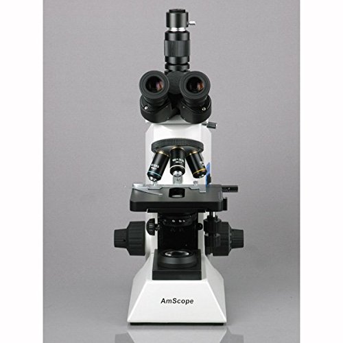 Image of AmScope 40X-2000X Biological Research Microscope with 18MP USB3.0 Camera