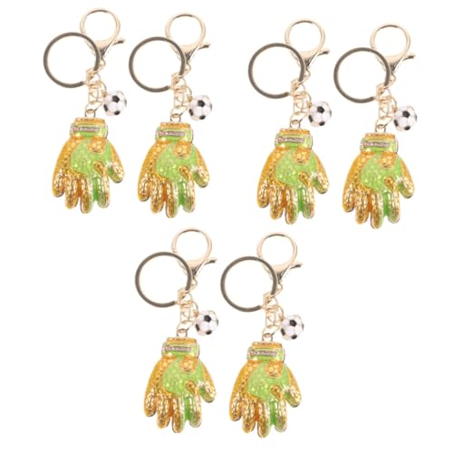 Porte-clés football rétractable pour le sport avec bracelet perle