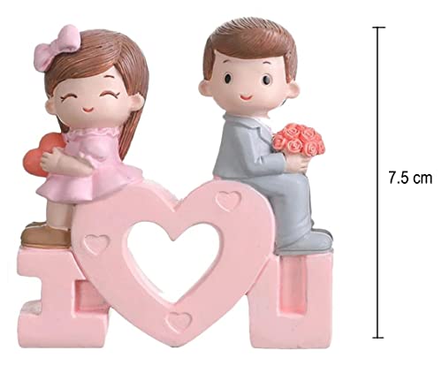 Image of AUGEN Polyresin Love Idol Statue Showpiece for Home Decor Decoration and Gifting (7532-C7, 7.5cm)