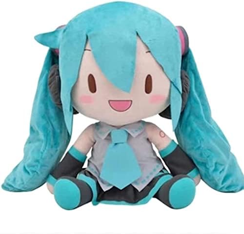 Plush Doll, Ultrasoft Anime Hatsune Miku Plush Toy Series Snow Miku Plush Stuffed Soft Plush Doll for Girls Boys Cute Soft Hugging/Birthday Gift