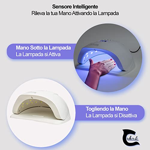 IBAF Lampada uv Unghie LED 110 w Lampada Unghie