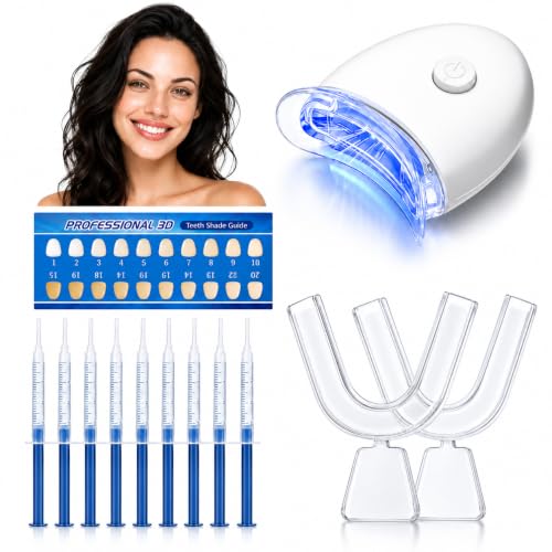 Teeth Whitening Teeth Whitening Gel Bleaching Tooth Set for Home Use Whitenings Gels Use On Stains from Tea Coffee Or Smoking Suitable for Daily Smile Care At Home Or Travel
