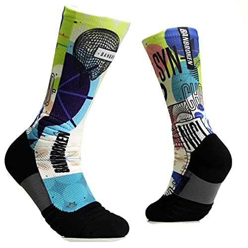 BB BANBROKEN Calcetines deportivos (1 PAR) Estabilidad en pie Fitness, compresión para Gimnasio,...