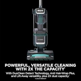 Shark Detect XL Corded Upright Vacuum Cleaner, Ultra-Powerful Pet Hair Pick-Up, DuoClean Detect, Direction Detect, Anti-Allergen, 2.5l XL Dust Cup, Lift-Away Technology, 8m Cord LA791UKT