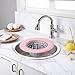Pink Sewer Plug Floor Drain Cover,Pumps and Plumbing Equipment，Home Kitchen Sink Sewer Round Filter Basket Floor Drain Stopper Strainer Tool Kitchen Sink Accessories