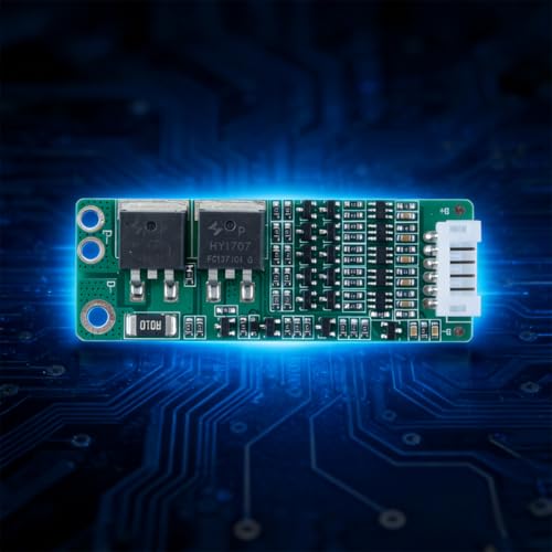 Alide 2Pcs 5s BMS Ladegerät Schutz Bord Li Batterie Modul 18v 21v 15a Laden Entladen Schutz Platine mit Kabel