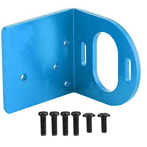 Tbest RC Motor Mounting Holder, Metal Adjustable Motor Mounting Holder Bracket Seat Base for 540/3660 / 3650 Motor (Blue)