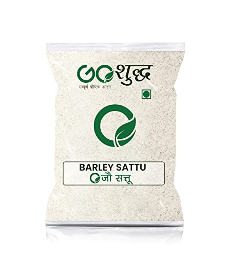 Image of Goshudh-FREEDOM FROM ADULTERATION Jau Sattu (Barley Sattu) 250Gm Pack