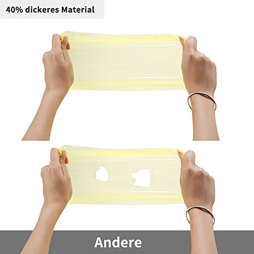 Opret 5 Stück Durchsichtig Regenponcho Damen Herren, Wasserdicht Regenschutz Regencape mit Tunnelzug Kapuze und Elastische Manschette, Leichtgewichts Regen Poncho Transparent Bunt