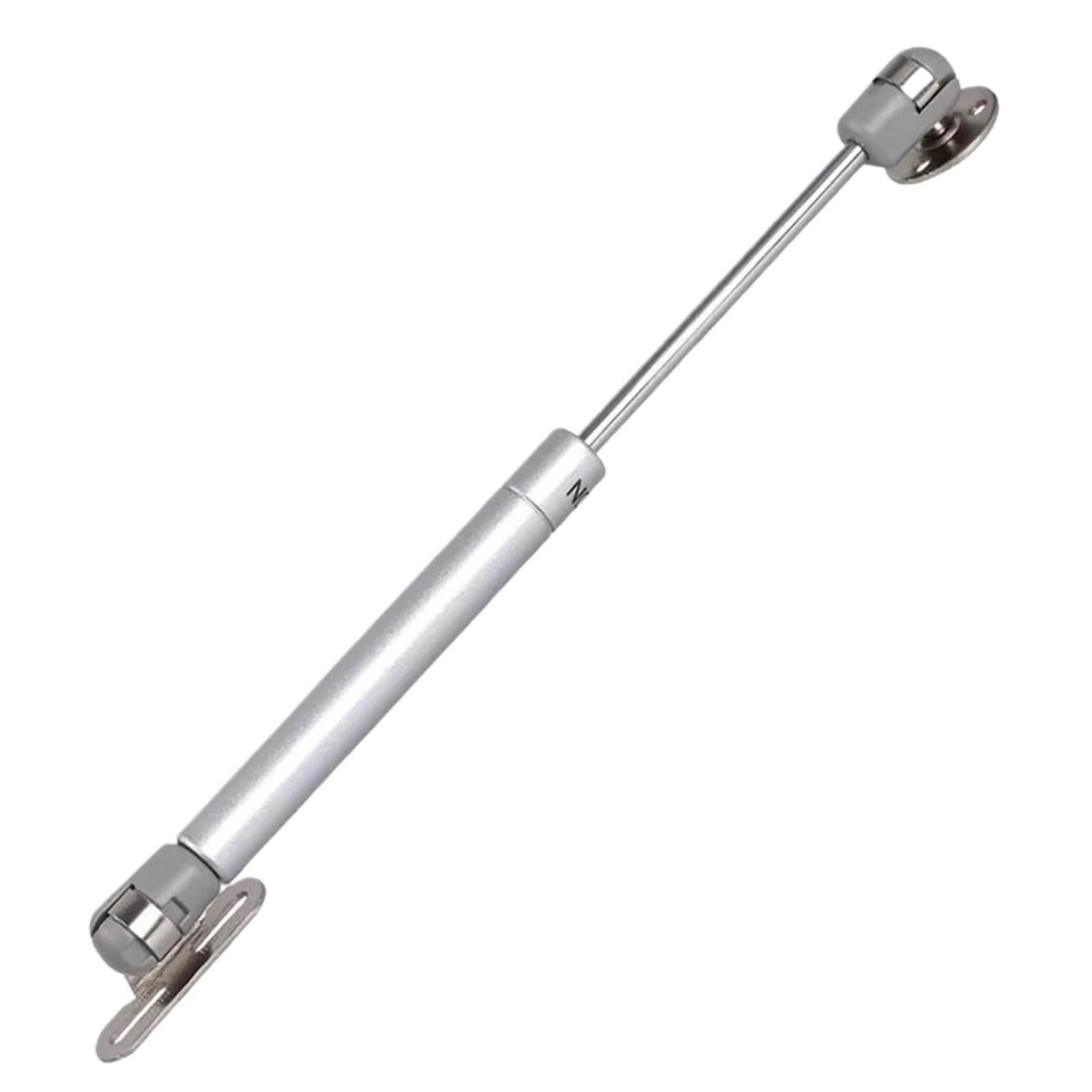 4pcs Furniture Hinges 30N-200N Gas Struts Cabinet Hinge Spring Stay Kitchen Cupboard Door Lids Lift Pneumatic Support for Furniture(Silver,10KG 100N)