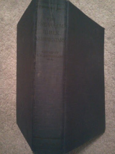 A Commentary on the Holy Bible B00416OFR8 Book Cover