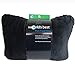 World's Best Feather Soft Microfiber Retangular Travel  Pillow, Black
