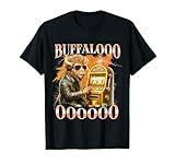 Buffalo Bison Casino Slot Machine Funny Gambling Bootleg T-Shirt