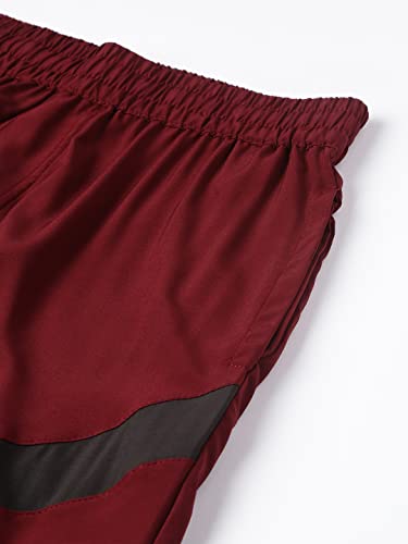 Image of ATICX Polyester Shorts for Men - Quick Dry Lightweight with Zipper Pockets - Gym, Running, Jogging, Training Half Pants for Basketball, Swimming, Badminton, Cycling, Football, Outdoor & Home Wear