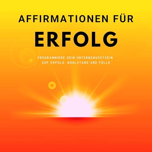 Diseño de la portada del título Affirmationen f&uuml;r mehr Erfolg