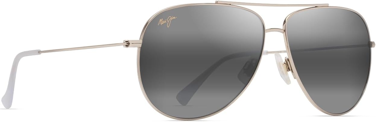 Maui Jim Unisex Hauoli XL Aviator Sunglasses