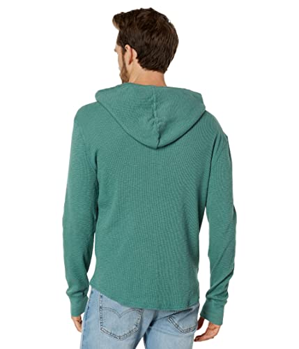 Lucky Brand Men's Garment Dye Thermal Hoodley2