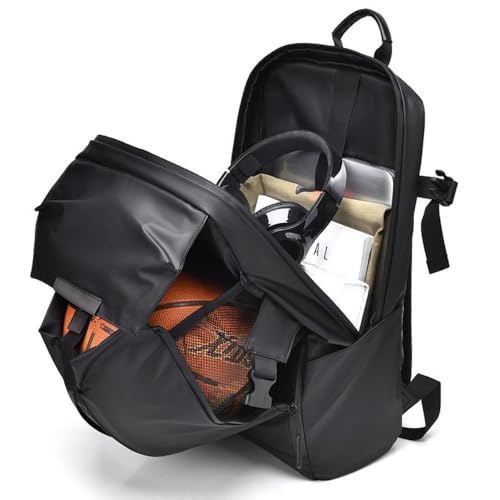 Sac à dos professionnel noir en tissu haute qualité résistant - 4