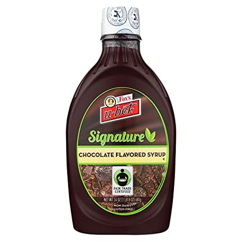 FoxS U-Bet Fair-Trade Syrup All Natural Chocolate 24 Ounce (Pack of 12)12 Cover