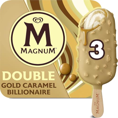 Helado de doble caramelo 3 unidades