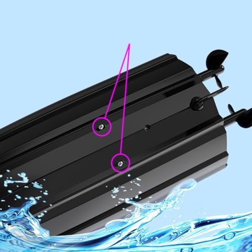 Barco teledirigido para estanque con motor de alta velocidad y control de 2.4GHz 6