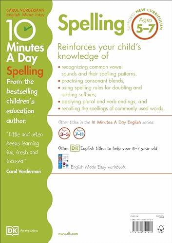 10 Minutes A Day Spelling Ks1 - Image 2