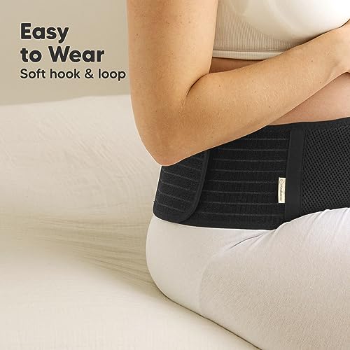 image for KeaBabies Maternity Belly Band for Pregnancy - Soft & Breathable Pregn