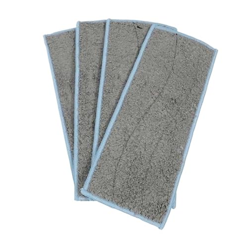 Lipski Paño de mopa, Compatible con IRobot,Braava Jet M6, Robot Aspirador, mopa húmeda Lavable, Piezas de Repuesto de aspiradora, Kit de Accesorios (Color : 4PCS)