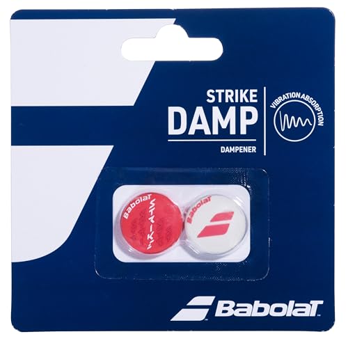 Babolat Pure Strike Damp Vibration Dampener x2 (Red/White)