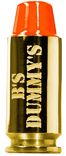 B's Dry Fire Snap Caps - A.K.A. B's Dummy's - Dummy .40 S&W Training Caps (5 Pack) (Orange Brass)