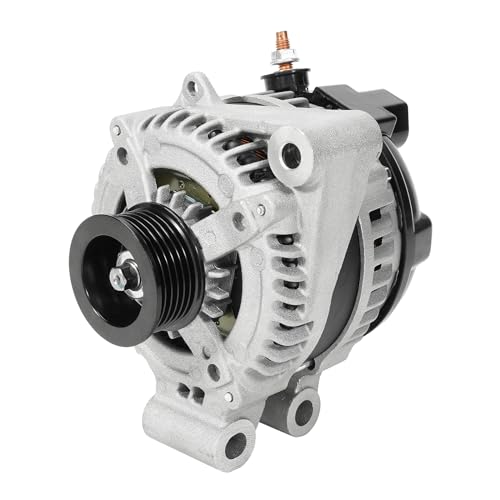 Kozlira Alternador compatible con Range Rover 10-12, Land Rover LR4 10, Jaguar F-Pace/F-Type/XE/XF/XFR/XFR-S/XJ/XJR/XJR575/XK/XKR/XKR-S, 10-20#Reemplaza 104210-5360 12V 150A 6 ranuras ley Alternador