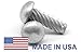 ASMC Industrial No.4 x 0.38 MS21318 Type U Round Head Metallic Drive Screw44; Low Carbon Steel - Cadmium Plated - 5000 Piece