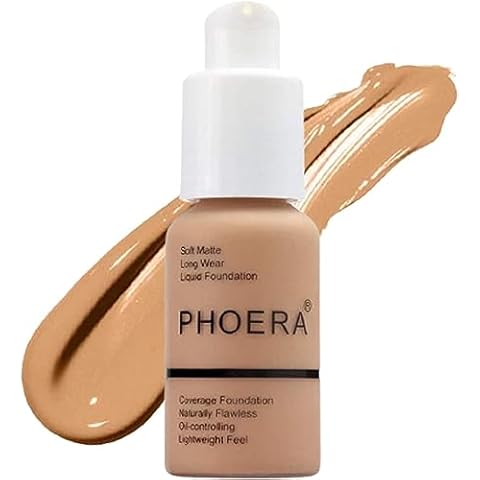 Mupkins Phoera Matte Foundation for Oily Skin Cover