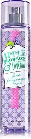 Bath & Body Works Apple Blossom & Lavender Fine Fragrance Mist 8 oz