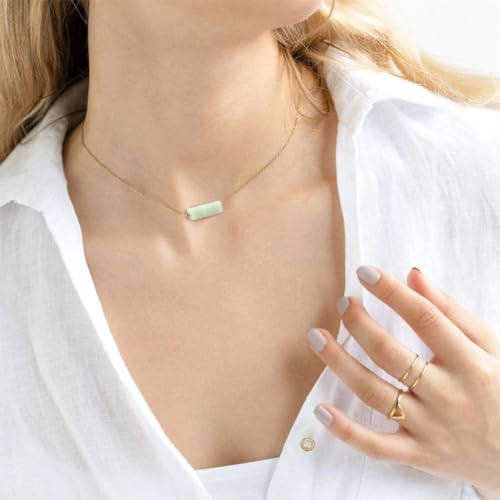 Joxevyia Carnelian Necklace Red Carnelian Gemstone Necklace Healing Necklace Birthday Gift Dainty Raw Stone Necklace for Women Gift for Mom 5