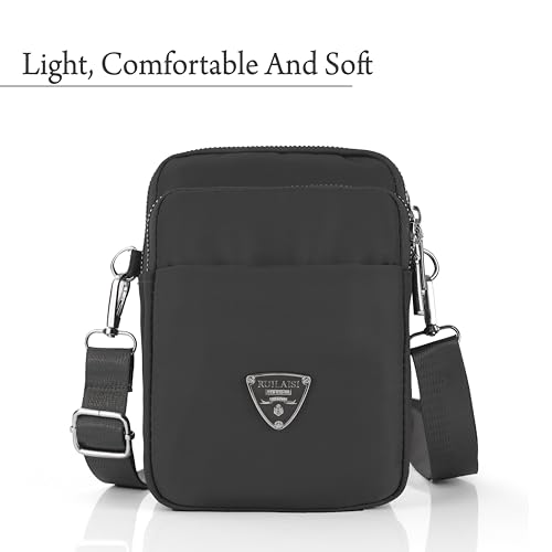 Image of J I Women's Small Cross-Body Phone Bag Stylish Mobile Cell Phone Holder Pocket Purse Wallet Sling Bag Mini Shoulder Bags