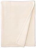 Downtown Company Granny 100% Natural Egyptian Cotton, Cashmere Soft Blanket, Imported from Portugal, Throw Size, Cream