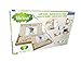 LEXIBOOK EDU100i2 Bio Toys School, Bilingual Spanish/English, Wooden, 50 Word Cards, Alphabet, Educational Game, Medium