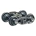 Kadee #1572 Bettendorf T-Section HGC Self Centering Trucks Wheels (2) HO Scale