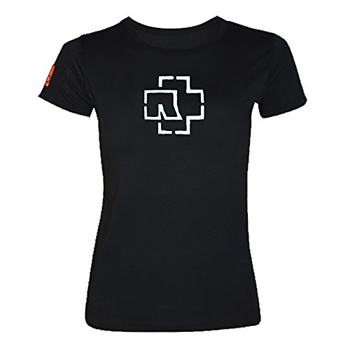T-shirt Rammstein femme noir coupe ajustée résolvant le manque de style rock